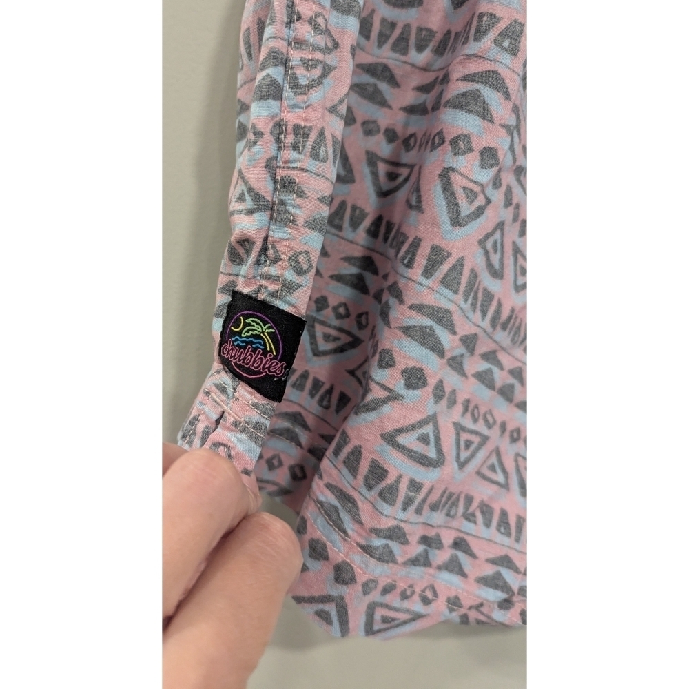 Chubbies Aztec Print Drawstring Waist Cotton Shor… - image 4